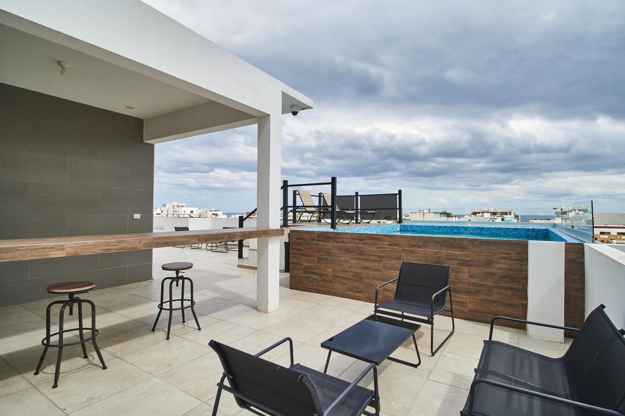 Torre 42 Playa Del Carmen By Lockey Aparthotel Exterior foto