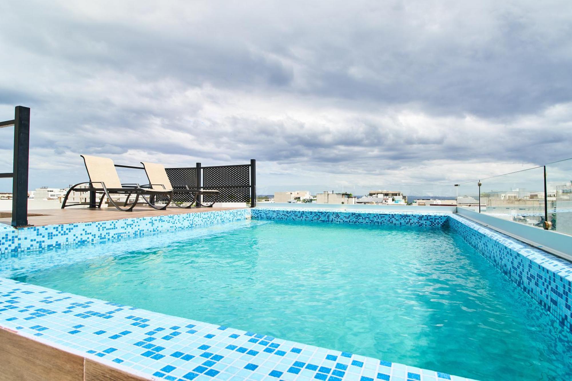 Torre 42 Playa Del Carmen By Lockey Aparthotel Exterior foto