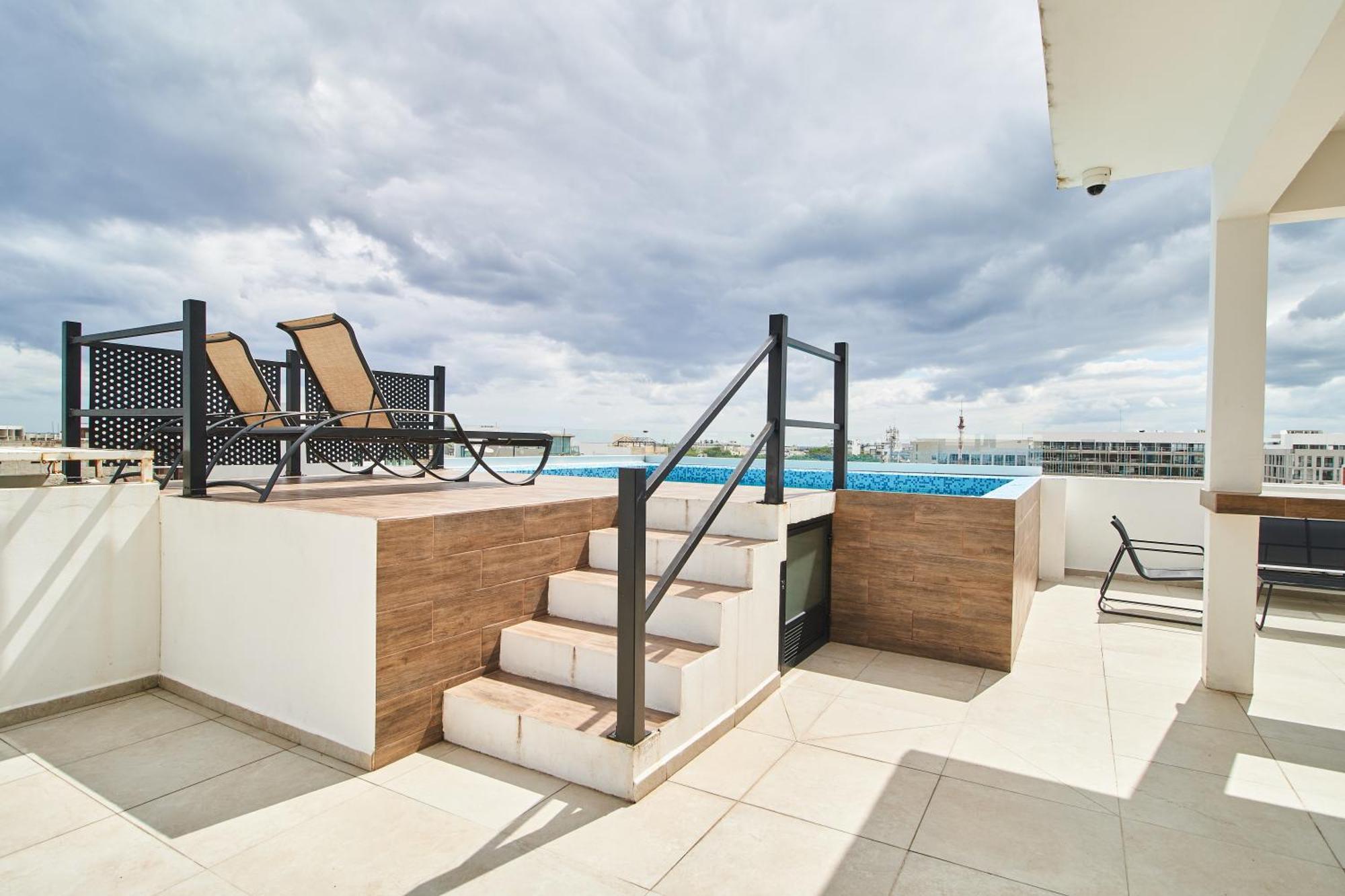 Torre 42 Playa Del Carmen By Lockey Aparthotel Exterior foto
